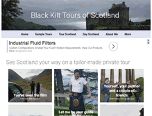 Tablet Screenshot of black-kilt-tours.org